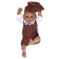 thumbnail image 3 of Muñeca Infantil Realista BuyWeek Muñeca Bebé Recién Nacida 10 Pulgadas, 3 of 14