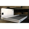 thumbnail image 2 of MOR ryde Cargo Slide CTG60-2690W Fit RV s; Bolt-On; 800 Pounds Capacity; 90 Inch Depth x 26 Inch Width; Ball Bearing Slide; 2 Way Pull; Locks In Retracted; Powder Coated; With Flooring, 2 of 4