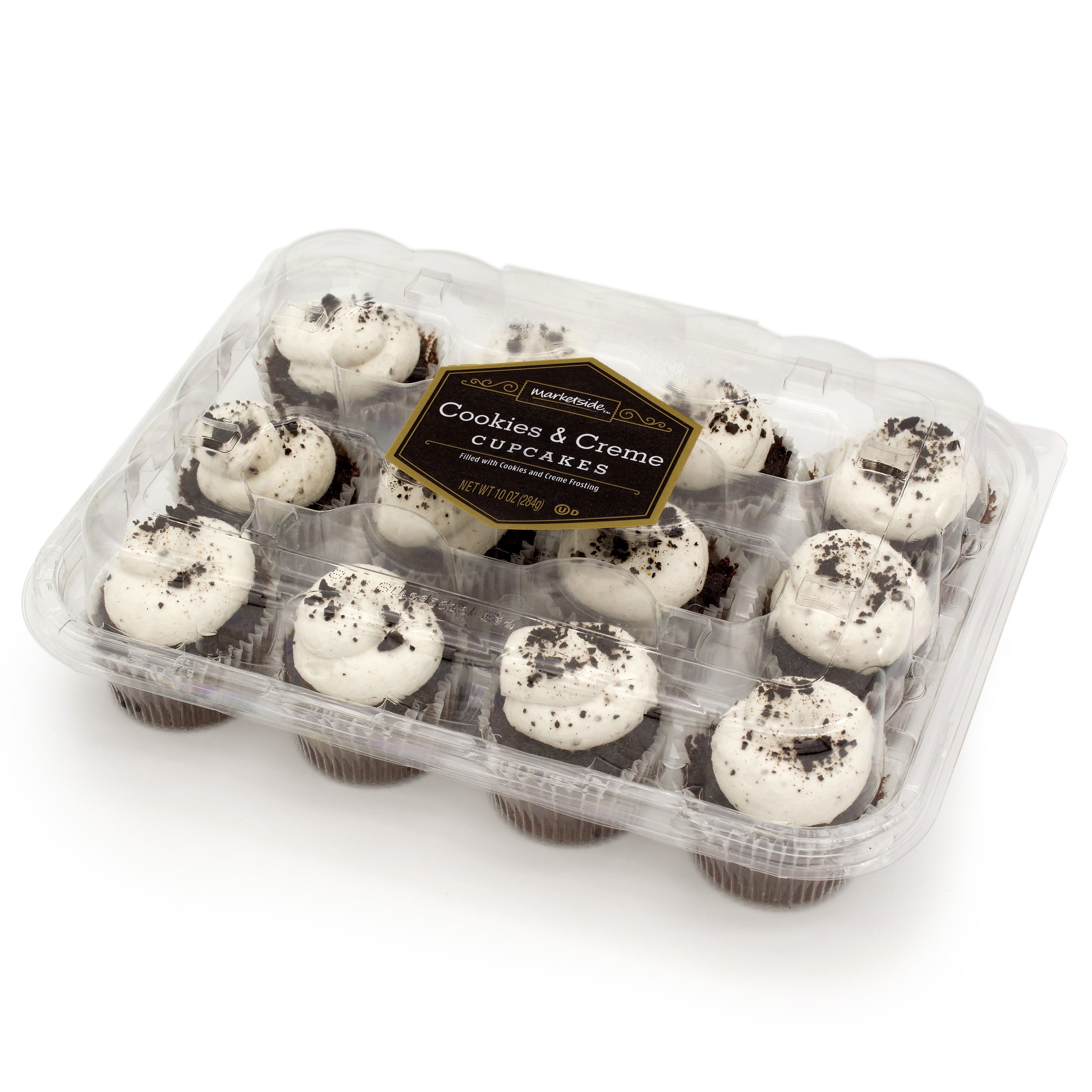 Marketside Mini Cookies Creme Cupcakes 10 Oz 12 Count Walmart Com Marketside Mini Cookies Creme Cupcakes 10 Oz 12 Count Walmart Com