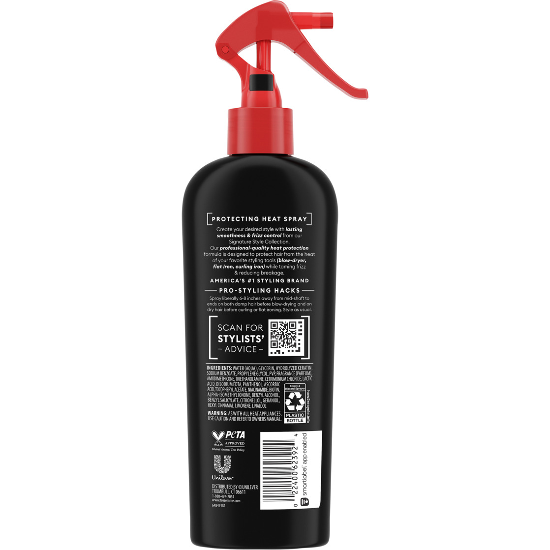 Tresemme Styling Hairspray Protecting Heat and Frizz Control, 8 Fl oz