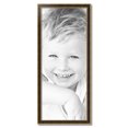 thumbnail image 2 of ArtToFrames 16" x 39" Black Panel With Gold Lip Picture Frame, 16x39 inch Multi Wood Poster Frame (WOM-5092), 2 of 7