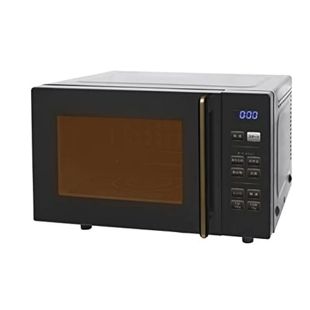 

[Yamazen] PRW-F180(B) Microwave 18L Single Function Hertz Free Flat Table Auto Menu 4 Types Nationwide Timer Function Child Lock Black
