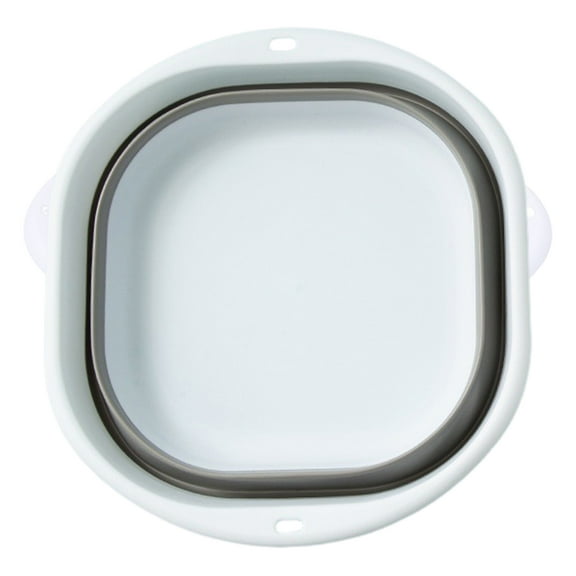 ievspot Collapsible Dish Basin with Drain Plug,Space Saving Multiuse Foldable Sink Tub,Kitchen Sink for Camping,Vegetable Washing,Beverage Tubs