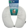 Brookstone Microbead Travel Head and Neck Pillow Lightweight and Plush