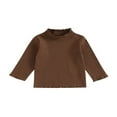 thumbnail image 1 of Toddler Baby Girls Casual Basic Shirts Long Sleeve Fall Tees Tops Clothes, 1 of 7
