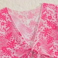 thumbnail image 5 of JUMEYU Swimming Suit for Girls Girl's 3 Piece Bikini Bathing Suit Printed Sport Swimsuits with Shorts Cove Up Sets Teen Girl's Swimwear Size 11-12 Years (Hot Pink,11-12 Years), 5 of 9
