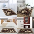 thumbnail image 2 of Western Texas Star Vintage Style Stars On Wood Panel Print Rustic Home Decor Living Room Carpet Non-slip Soft Comfy Hotel Lobby Floor Rug Kitchen Bedroom Entrance Doormat Mats 63"x 79", 2 of 7