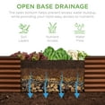thumbnail image 4 of Best Choice Products 8x2x2FT Large Outdoor Planting Box for Backyard Vegetables, Herbs, Flowers, Greenery - Wood Grain, 4 of 8