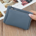thumbnail image 1 of Danhjin A Purses New Unisex Color Double Layer Detachable Coin Purse Card Key Organizer Bag Storage Bags, 1 of 4