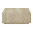 thumbnail image 3 of Miekor Furniture Deon Beige Travertine Coffee Table 6345, 3 of 5