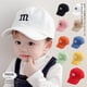 thumbnail image 2 of Gorra de béisbol con letras bordadas para niño y niña, gorro para el sol con visera, para primavera y verano, 2 of 4