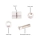 thumbnail image 5 of Soidarity Auriculares de horquilla delantera, aleación de aluminio resistente al desgaste, resistente al agua, tornillo de bloqueo de expansión, Ciclismo Soidarity OD005648-00, 5 of 6