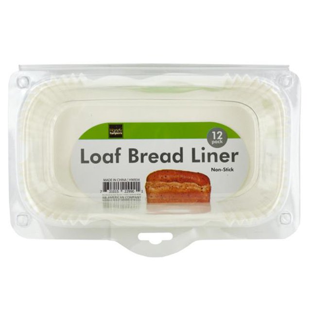 Bulk Buys Non-Stick Loaf Bread Baking Liners - 24 Piece -Pack of 24