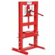 thumbnail image 1 of Yeshouse Prensa hidráulica de taller con bastidor en H de 6 toneladas, con mesa ajustable y placas de estampado para reparación de automóviles, garajes y metalurgia, color rojo, 1 of 7