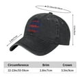thumbnail image 3 of Yiaed Trump 2024 Print Baseball Cap Golf Dad Hat Adjustable Original Classic Low Profile Cotton Hat Men Women, 3 of 6