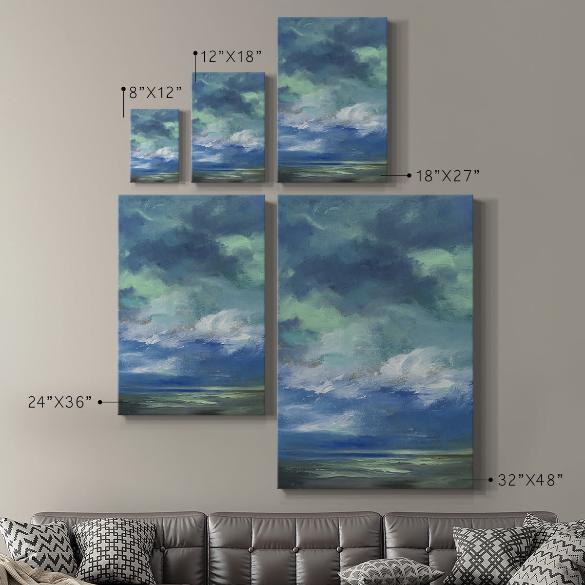 Island Morning Premium Gallery Wrapped Canvas - Ready to Hang