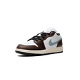 thumbnail image 4 of JORDAN GRADE SCHOOL Air Jordan 1 Low GS "Brown White Blue" FQ8156 142 from Stadium Goods, 4 of 8