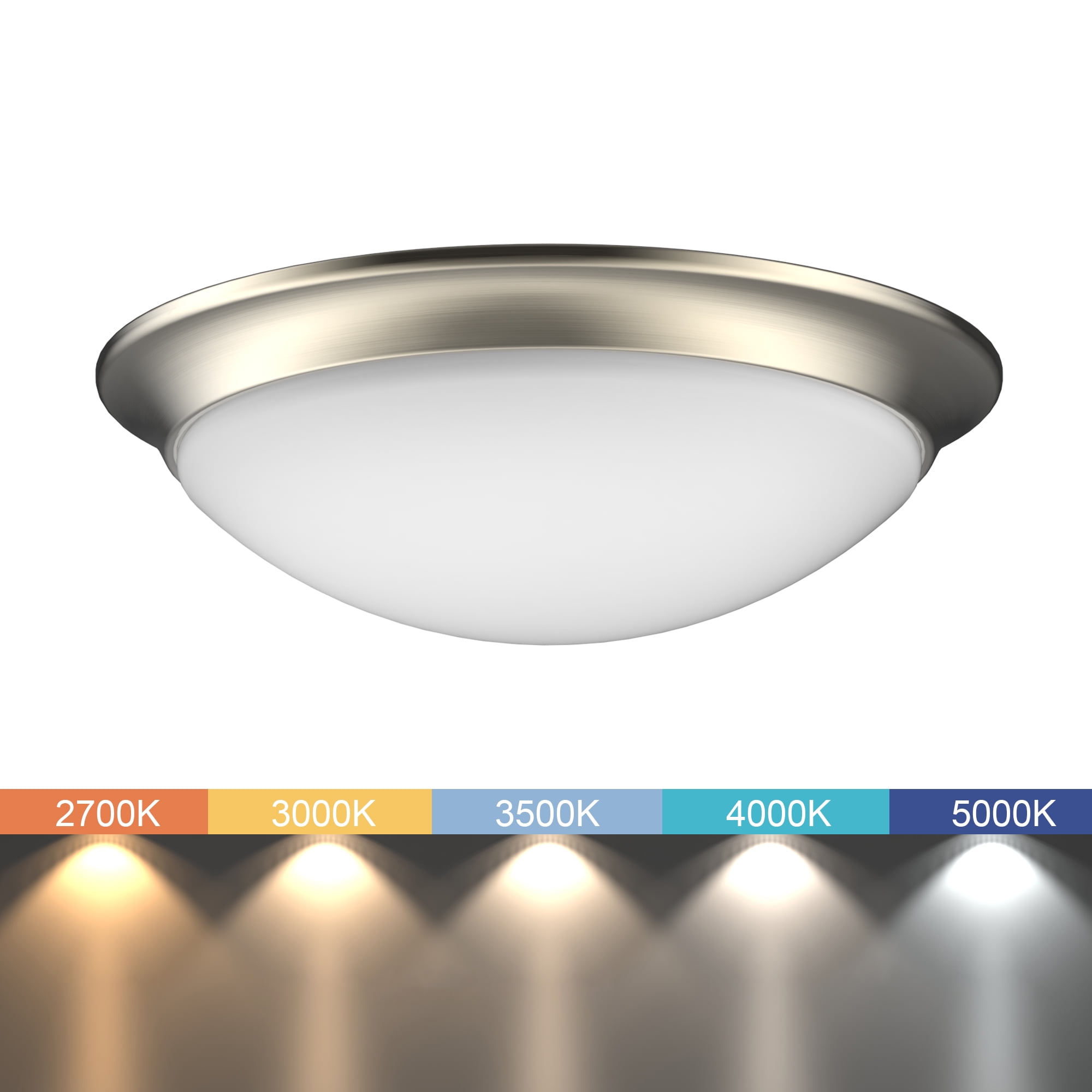 DYMOND Dimmable 11" LED Ceiling Light Adjustable Color Temperature
