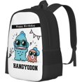 thumbnail image 2 of HANGYODON Backpack Travel Laptop Backpack Business Computer Bag Casual Backpack Adjustable Shoulder Strap Backpack, 2 of 8