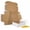 Assorted, variant on 10x8x4 inches Shipping Boxes Set of 20, White Corrugated Cardboard Box Literature Mailer