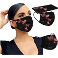 thumbnail image 4 of HUGFEGWE 50 Pcs Butterfly Disposable Face_Masks for Adults,Breathable Disposable Facemasks with Butterflies Designs CJB91-40412, 4 of 7