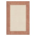 thumbnail image 4 of Livabliss Outdoor Rugs, 2x4 Alfresco Cottage Rust Area Rug for Patio, Porch, Deck, Backyard, Waterproof Indoor Outdoor Carpet (2'5" x 4'5"), 4 of 6