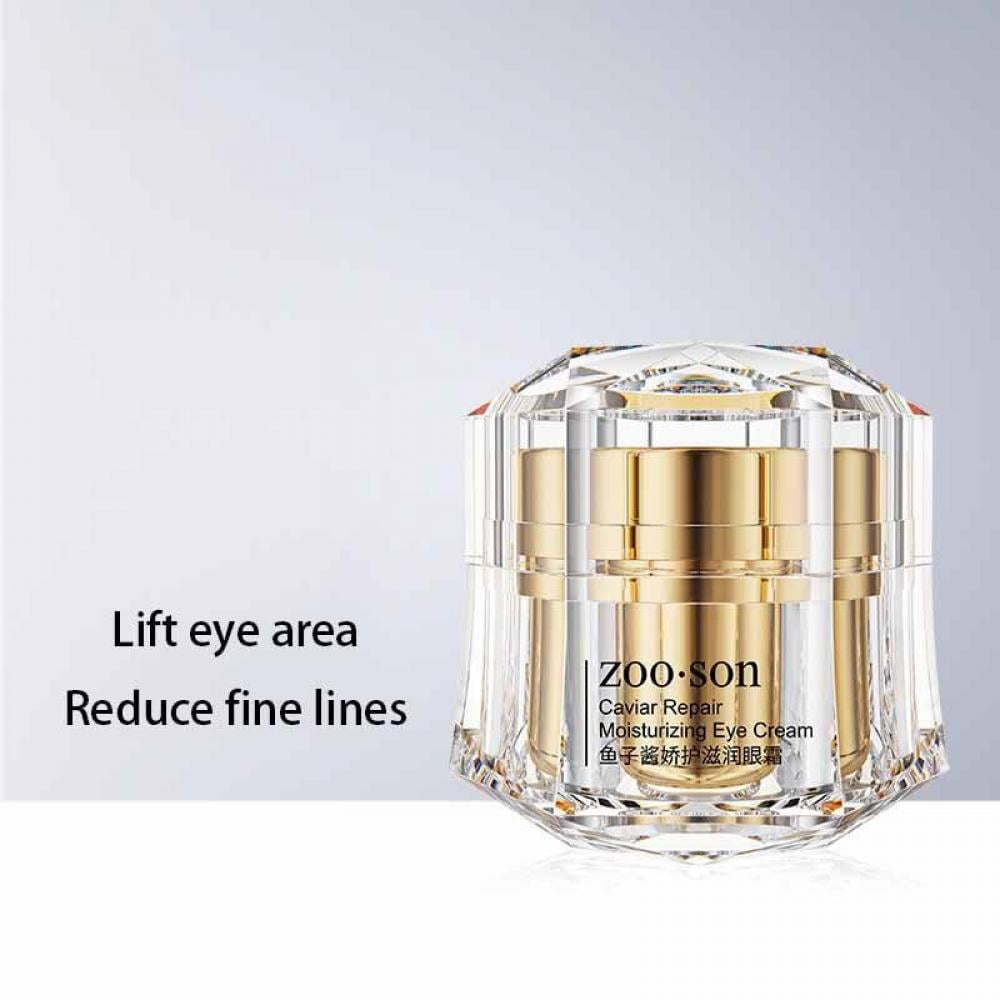 Eye Cream Caviar Extract Hyaluronic Acid Moisturizes AntiPuffiness