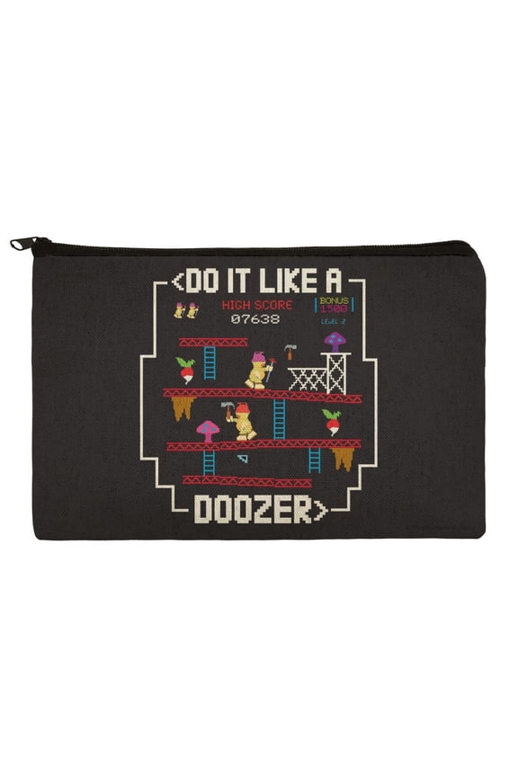 Do it like a Doozer Fraggle Rock Makeup Cosmetic Bag Organizer Pouch