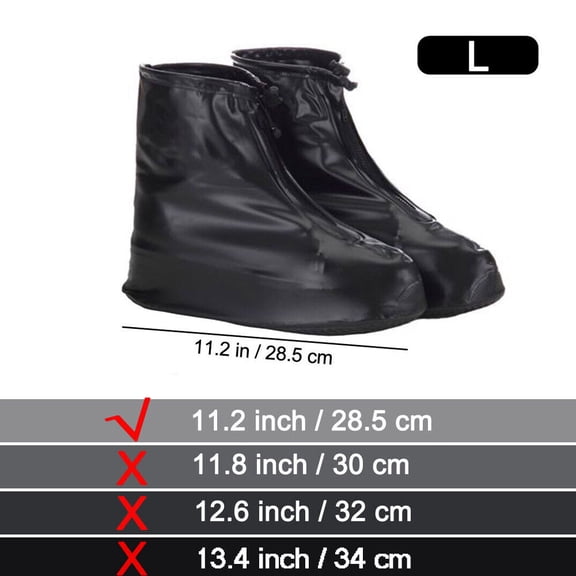 Anti-slip Silicone Rain Shoe Covers Reusable Waterproof Shoes Cover Protector