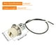 thumbnail image 2 of Kit de base de socket de luz Uxcell G9, 1 paquete de 10 pulgadas de cable largo, base de portalámparas de cerámica con herramienta para quitar el anillo del socket, 2 of 5