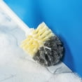 thumbnail image 6 of Yaoyar Toilet Brush, Toilet Brush and Holder Set, Bristles Toilet Bowl Brush Head with Ventilated Holder, Wall Mounted Compact Toilet Brush Set for Bathroom Deep Cleaning, 6 of 8