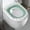 green, variant on Toilet Seat Cushion For Seniors Household Fours Seasons Toilet Seat Thickened With Handle Winter Toilet Ring Washable Sets Wear Knitted Toilet Seat