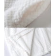 thumbnail image 4 of Bata de baño larga de felpa con cremallera para mujer, suave y esponjosa, ideal para dormir, 4 of 5