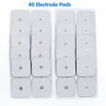 thumbnail image 6 of LotFancy TENS Unit Replacement Pads, 40 Pcs 2x2 Snap Electrodes Pads, Reusable, 3.5mm Snap Connector, 6 of 9