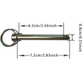 thumbnail image 2 of yeuweold Quick Release Pins 8mm Locking Pin with Spring Loaded Ball End Locking Accessories, Marine Hardware, Bimini Top Pin, Diameter 8mm, Total Length 72MM, 2 of 4