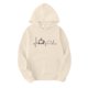 thumbnail image 1 of Gibobby Sudaderas de mujer, Sudaderas con capucha y sudaderas con capucha para mujer con diseño gráfico para mujer(Beige,CH), 1 of 2