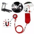 thumbnail image 2 of OZS Treadmill Safety Key Sturdy Treadmill Magnet Security Lock Fitness Replacement Kit For 0.7-1.1 Inch Electric Treadmill With Circular Magnetic Switch, 2 of 7