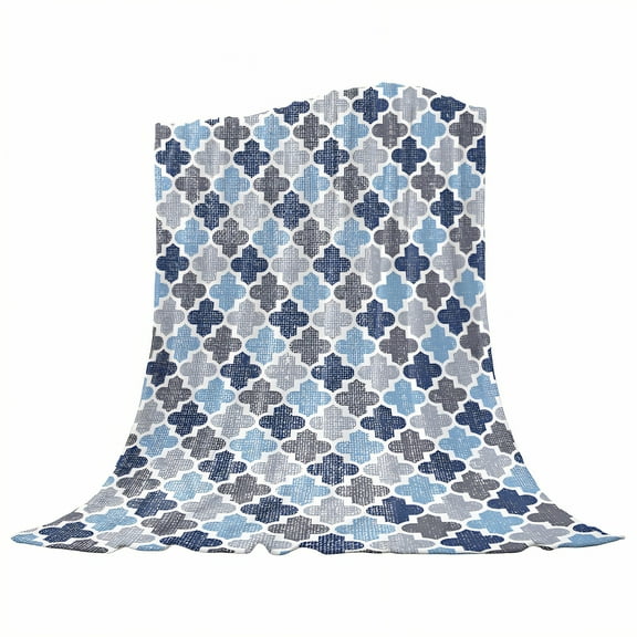 AUQ Throw Blanket,Practical Cozy Blanket Couch Throw Blanket,Lounge Bedroom Use Bed Blankets,Style1,94*86in