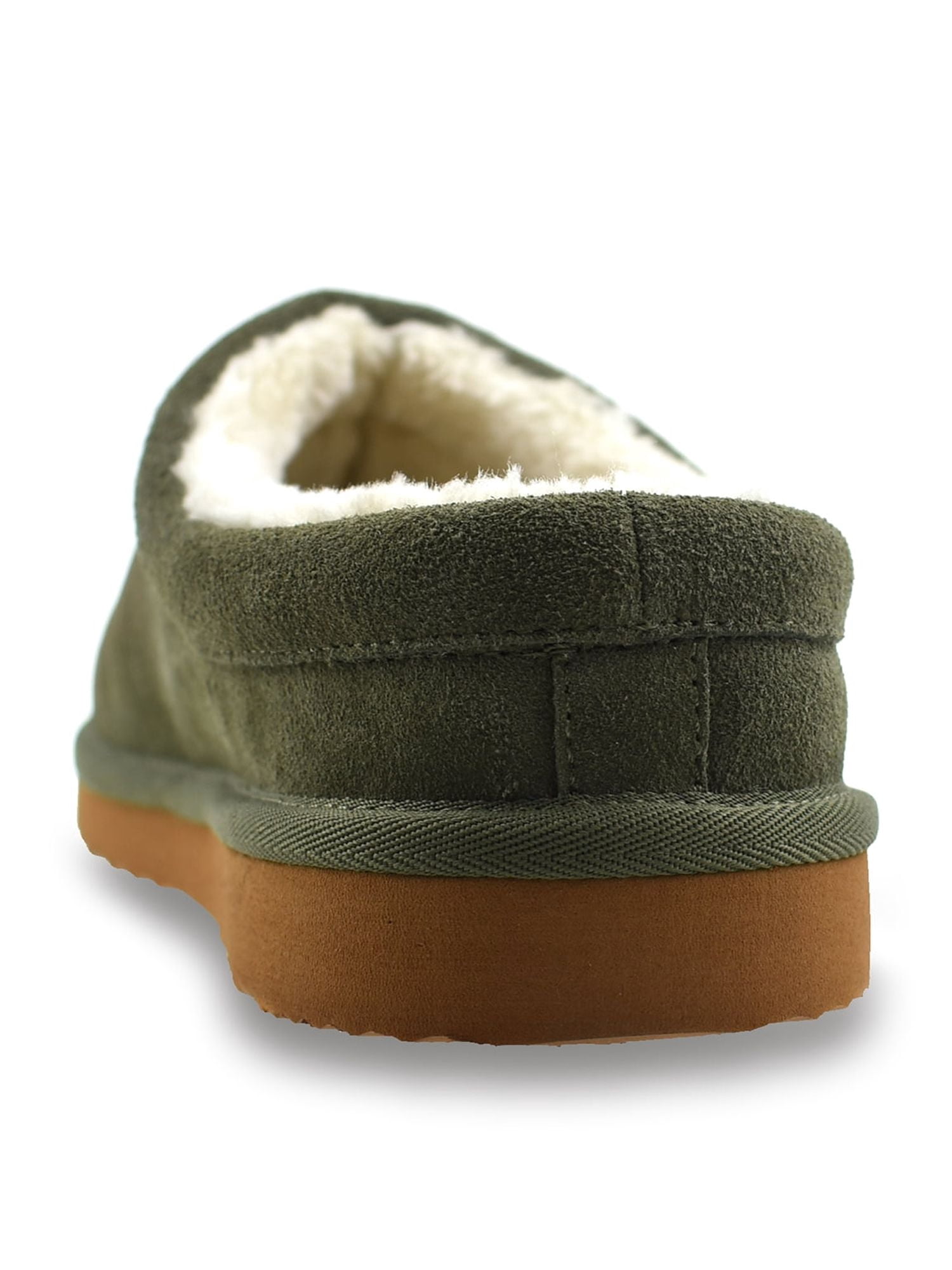 George Men's Suede Clog Slippers