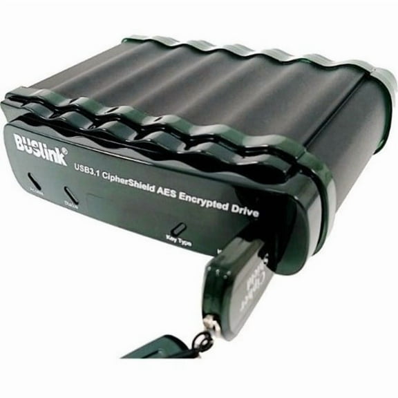 Buslink CipherShield CDSE-7T6SDG2C 7.60 TB Portable Solid State Drive, 2.5" External, SATA, TAA Compliant
