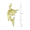 thumbnail image 2 of 14K Gold Blue Marlin Pendant, 2 of 5