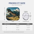 thumbnail image 4 of Yiaed Cute Green Dinosaur Blue Sky Print Car Front Windshield Sun Shade,Foldable Anti-UV Car Sunshade for Front Window for Most Vehicles-Large, 4 of 5