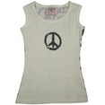 thumbnail image 3 of Purple Orchid - Little Girls Sleeveless Top 29212-4 (white peace), 3 of 3
