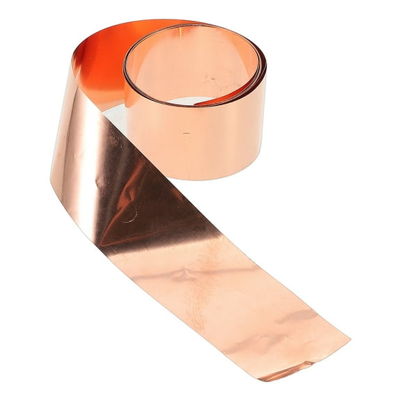 Zehuanyu Copper Foil Sheet For Electrical Diy Projects Conductive Copper Tape For Soldering Adhesive Copper Strip For Crafting Making Machinery Parts