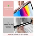 thumbnail image 6 of GEAK for iPad 11th (A16) 10th Generation Case with Keyboard, 7 Colors Backlit Detachable Keyboard with Pencil Holder for iPad (A16) 11th/10th Gen, Pink, 6 of 9