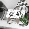 thumbnail image 3 of 1 Pcs 2D Flat License Plate Covers & Frames, Paw Prints For Decorative Front, Waterproof For Decoration Aluminum License Plate Covers & Frames Cover For Men Women, 12" X 6", 3 of 6