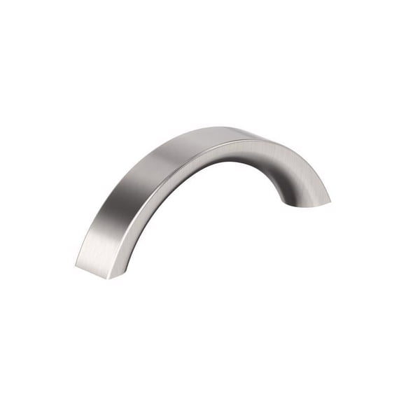Cabinet Pull Amerock Everyday Basics, parabólico, 7,62 cm, níquel satinado