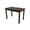 Asbury Stain with Clearcoat, variant on Versaloft Harmony Solid Wood Amish Table 27 x 45" in Black Paint - Use As a 4 Person Dining Table or Office Desk, Made in the USA