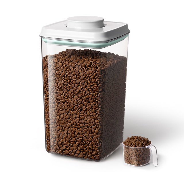 Recipiente de almacenamiento de comida para perros Ankou de 4 litros con cuchara de 130 ml sin BPA