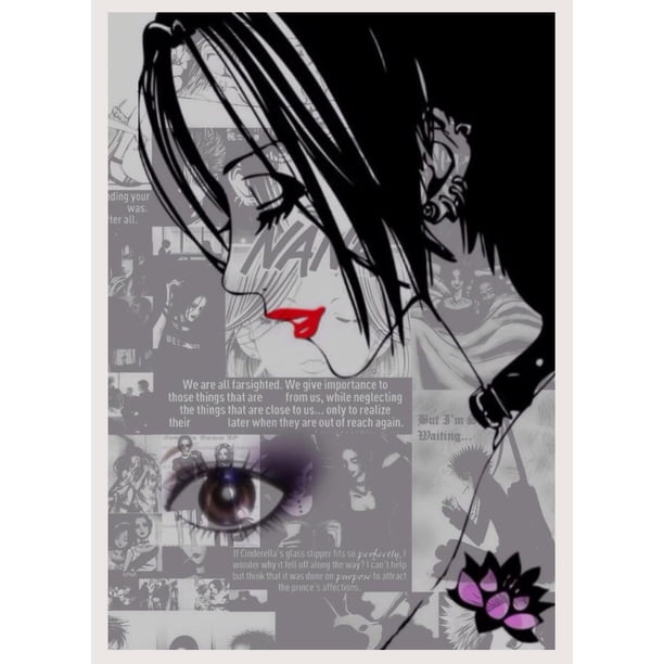 Pósteres de arte de NANA de Anime clásico japonés para decoración de Bar, pintura, pegatinas de pared personalizadas Tan Jianjun unisex